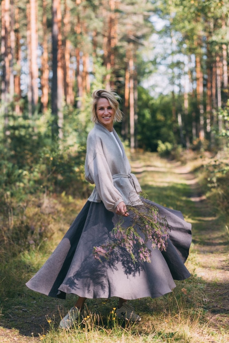 Kurze Weste mit breitem Ärmel - The Baltic Shop