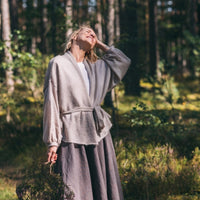 Kurze Weste mit breitem Ärmel - The Baltic Shop