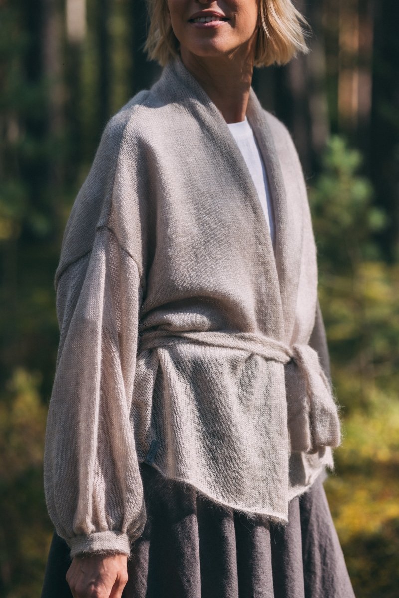 Kurze Weste mit breitem Ärmel - The Baltic Shop