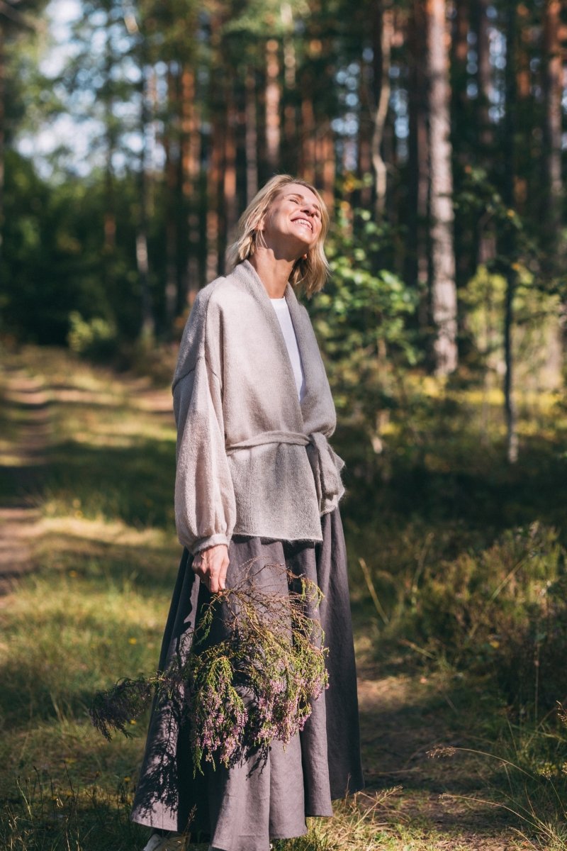 Kurze Weste mit breitem Ärmel - The Baltic Shop