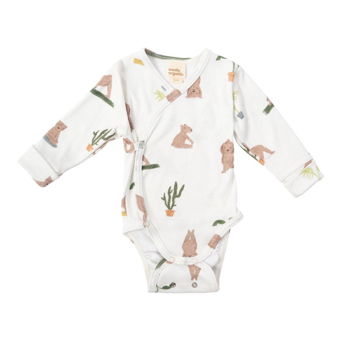 Langarmbody aus Bio Baumwolle in 3 Farben - The Baltic Shop