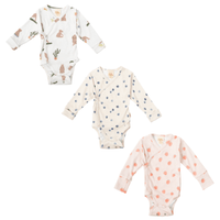 Langarmbody aus Bio Baumwolle in 3 Farben - The Baltic Shop