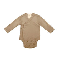 Langarmwickelbody aus Merinowolle und Seide - 2 Farben - The Baltic Shop