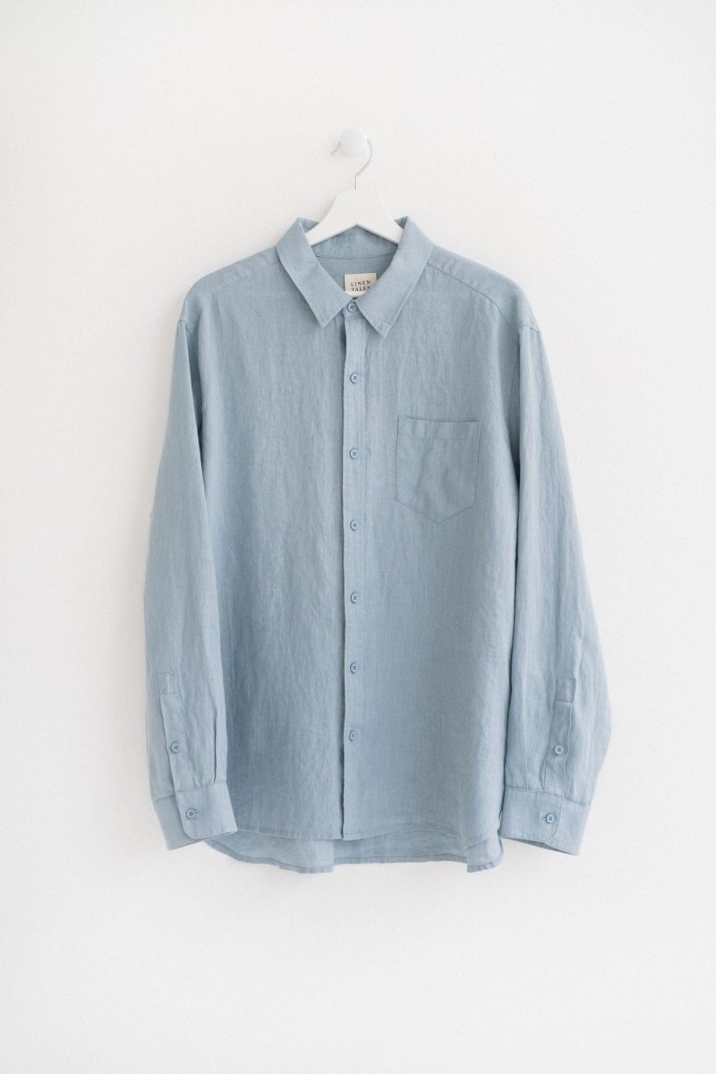 Larch Shirt in Himmelblau - The Baltic Shop