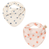 Lätzchen mit Erdbeeren oder Blaubeeren aus Bio Baumwolle - The Baltic Shop