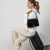 Leder Klappentasche für Damen - Possession - The Baltic Shop