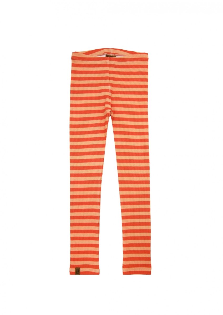 Leggings mit orangen Streifen - The Baltic Shop