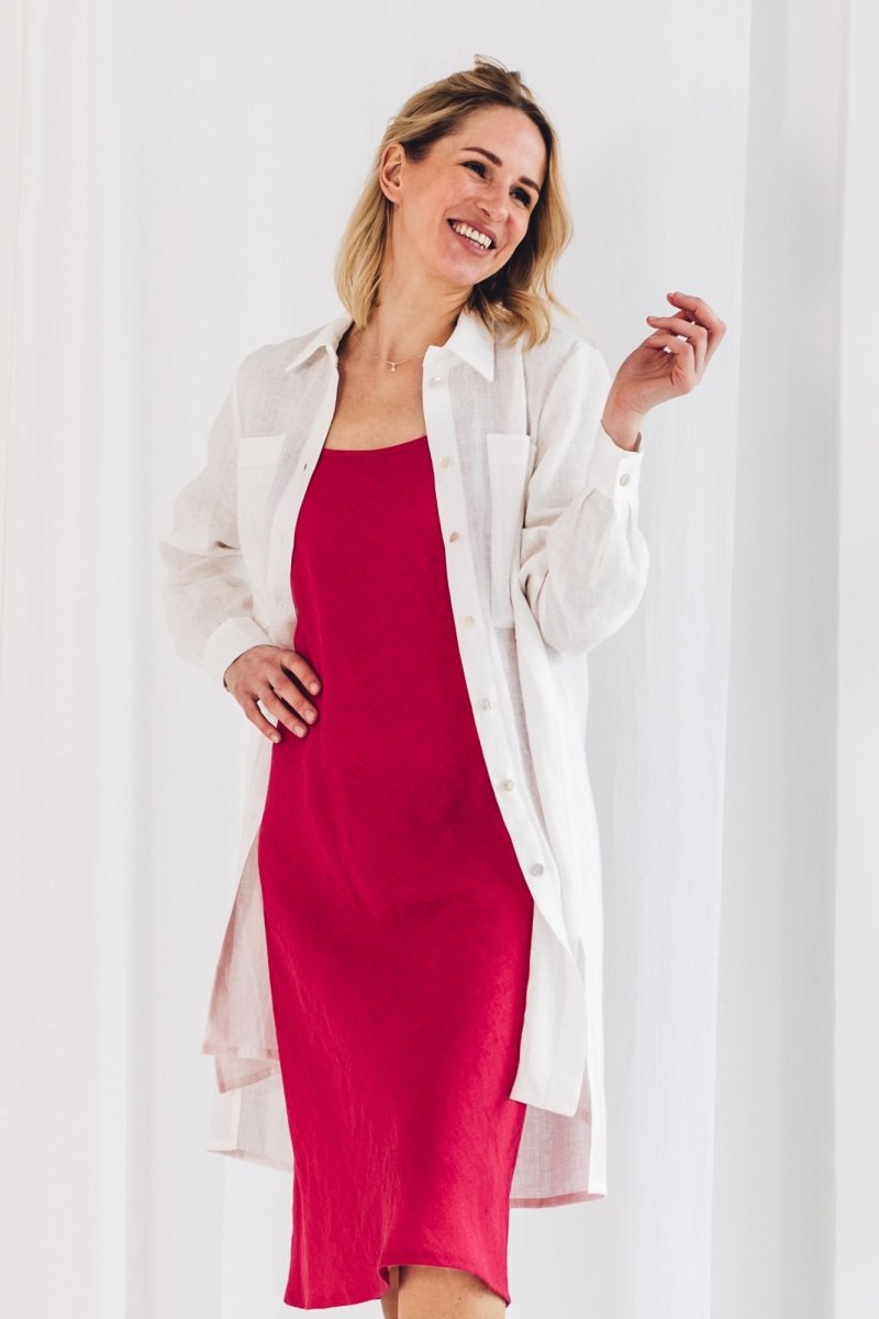 Leinen - Hemdkleid "Gaida" - The Baltic Shop