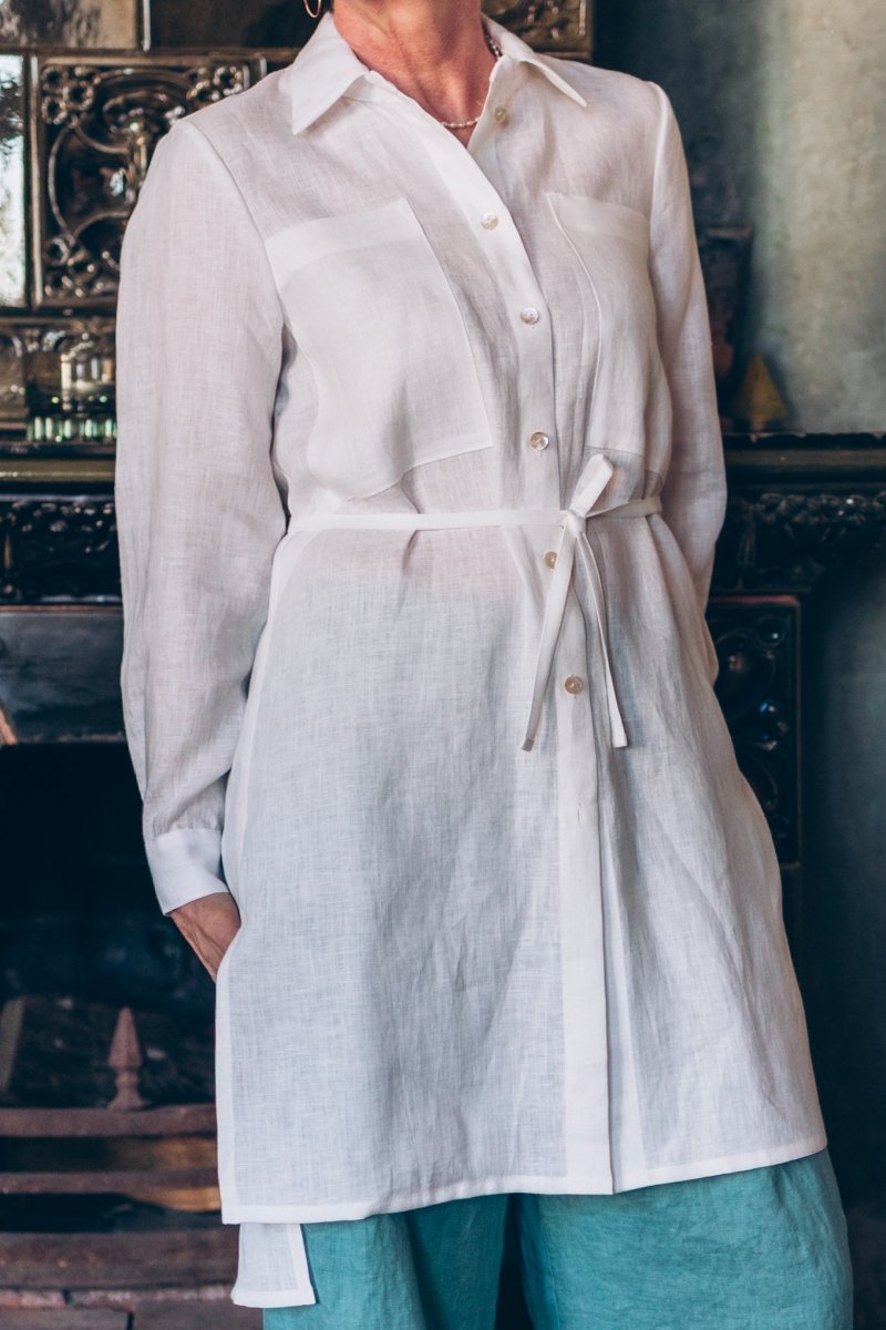 Leinen - Hemdkleid "Gaida" - The Baltic Shop