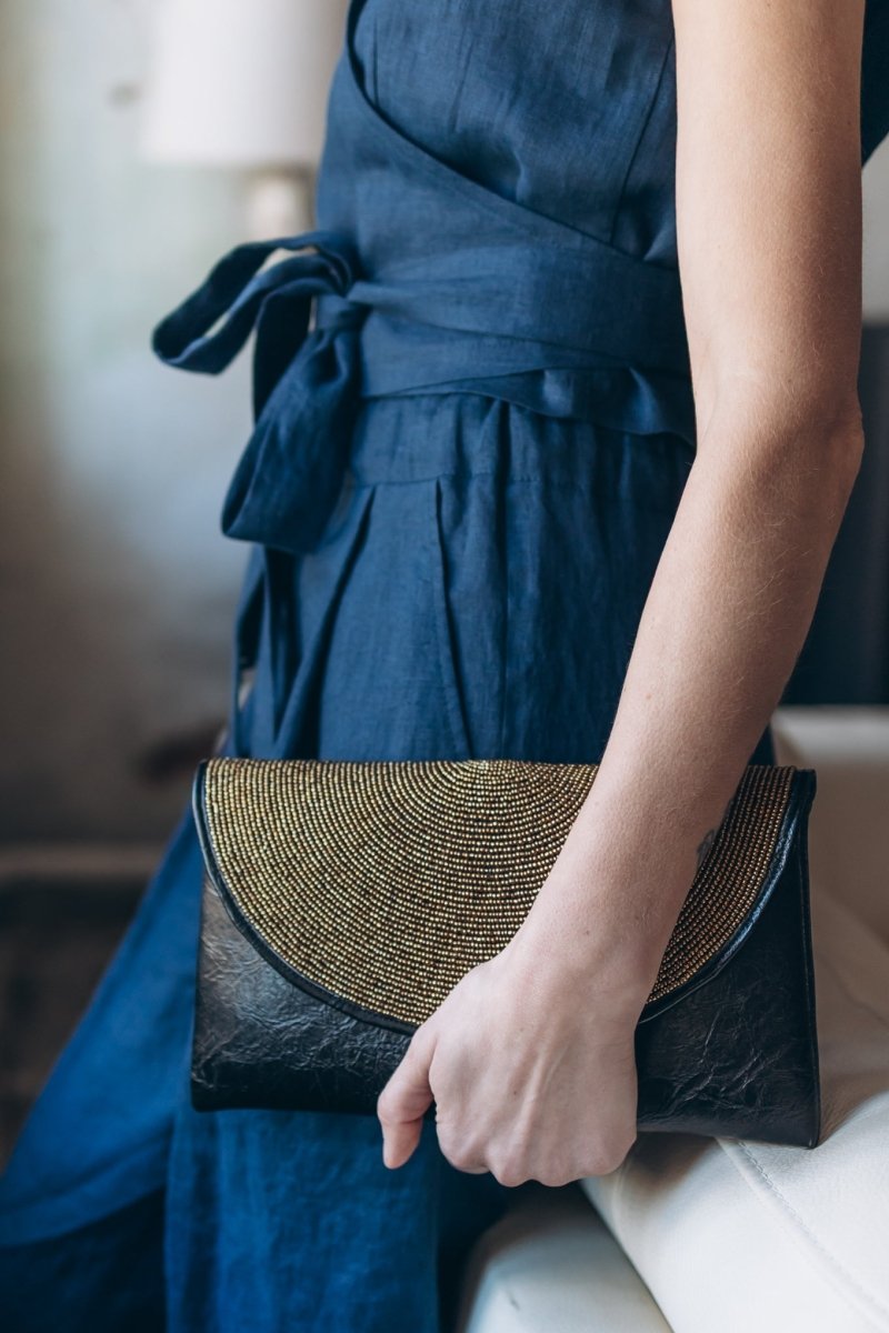 Leinen Wickeltop "Valerie" - The Baltic Shop