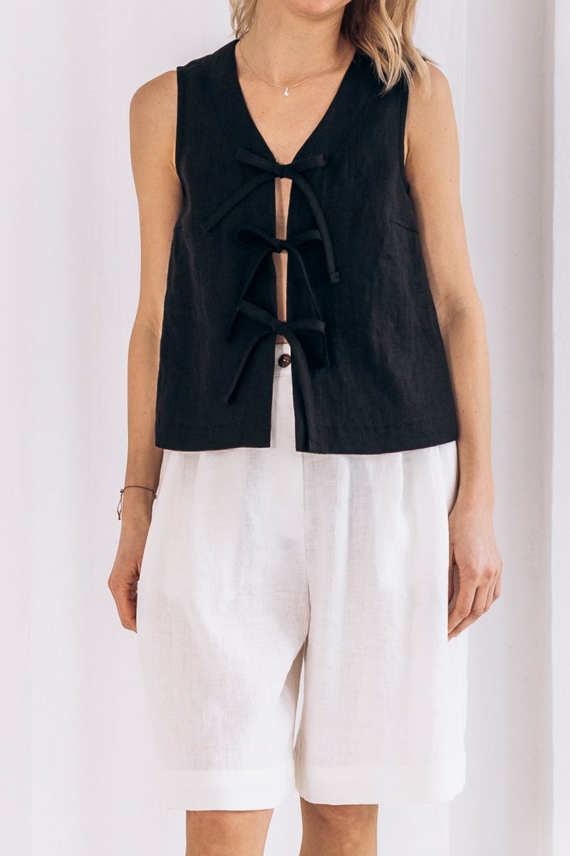 Leinenbermudas "Ilse" - The Baltic Shop