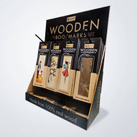 Lesezeichen aus Holz - Bücherwurm - The Baltic Shop