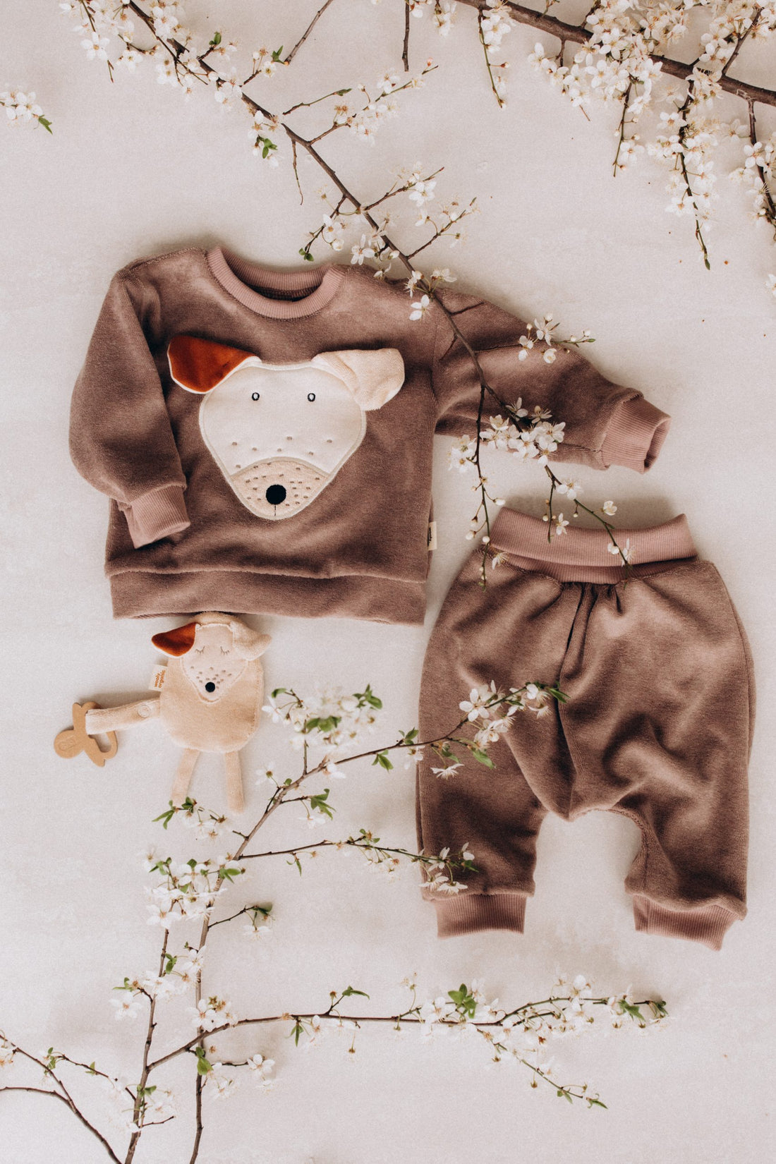 Terry Hose aus Bio Baumwolle in 2 Farben