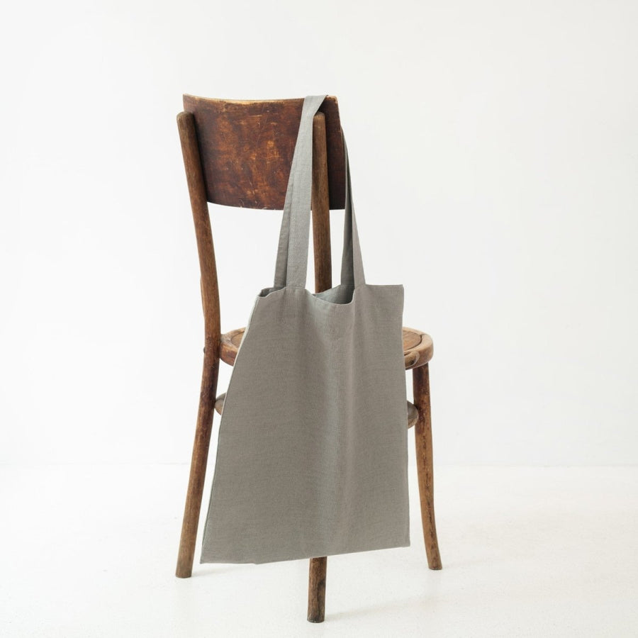 Linen Tales – Tragetasche aus Leinen in Khaki The Baltic Shop