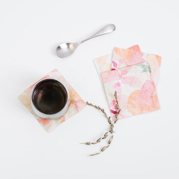 Linen Tales Untersetzer aus Leinen - Floral - The Baltic Shop