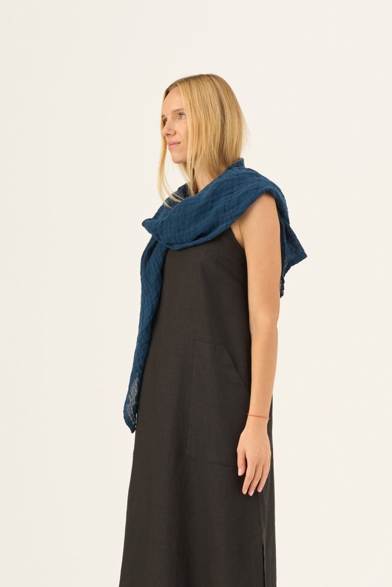 Lupine – Edler Leinen Schal - The Baltic Shop