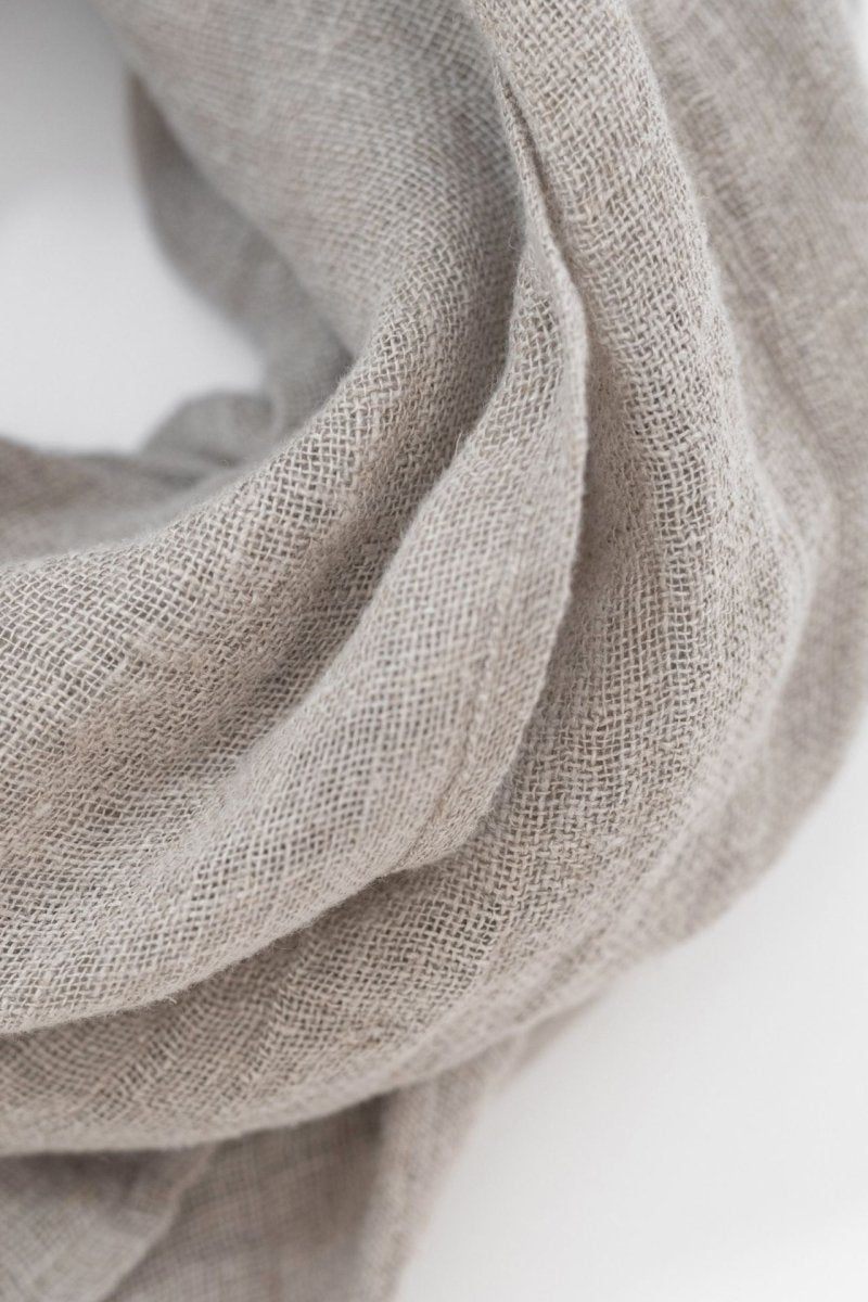 Lupine – Edler Leinen Schal - The Baltic Shop