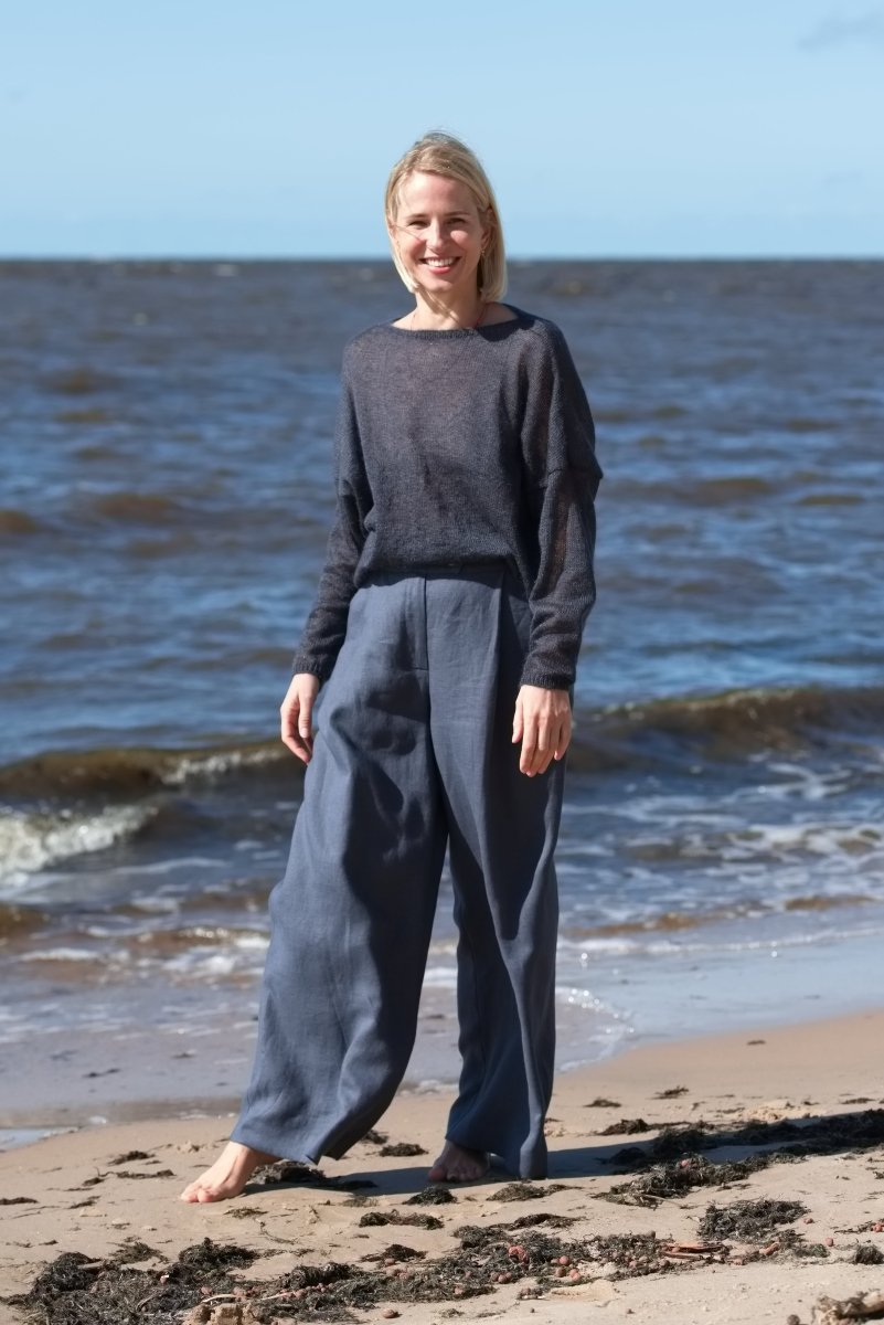 Mohair-Seide Pullover in 5 Farben - The Baltic Shop