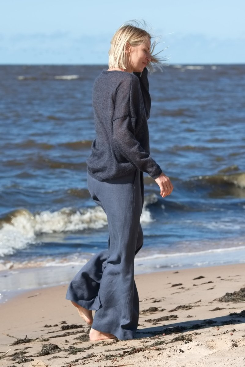 Mohair-Seide Pullover in 5 Farben - The Baltic Shop