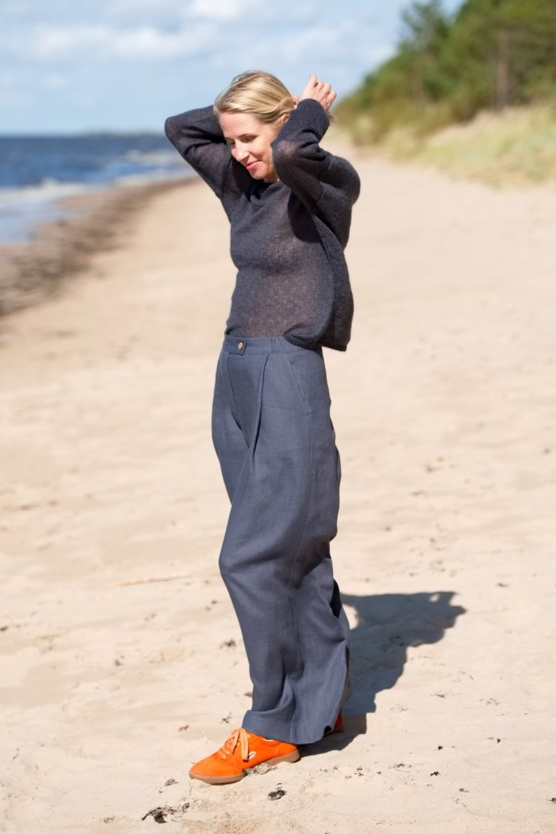 Mohair-Seide Pullover in 5 Farben - The Baltic Shop