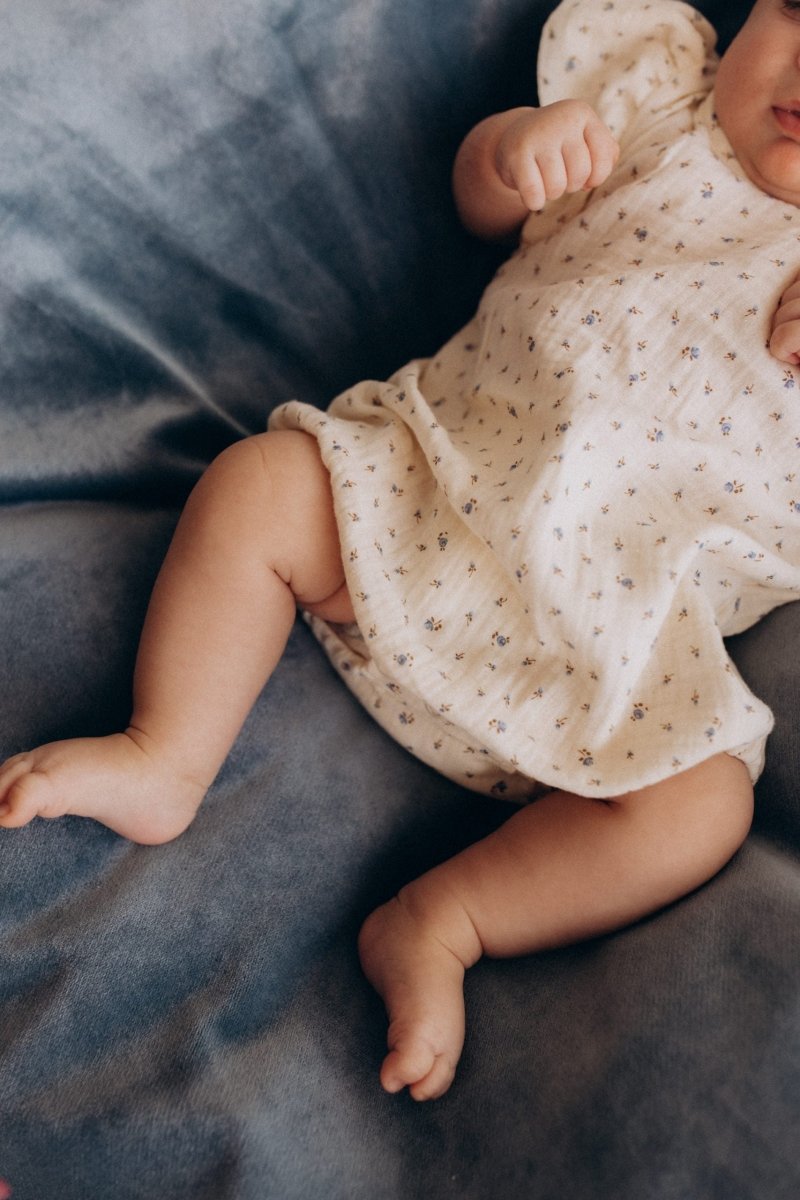 Muslin Romper aus Bio Baumwolle - The Baltic Shop