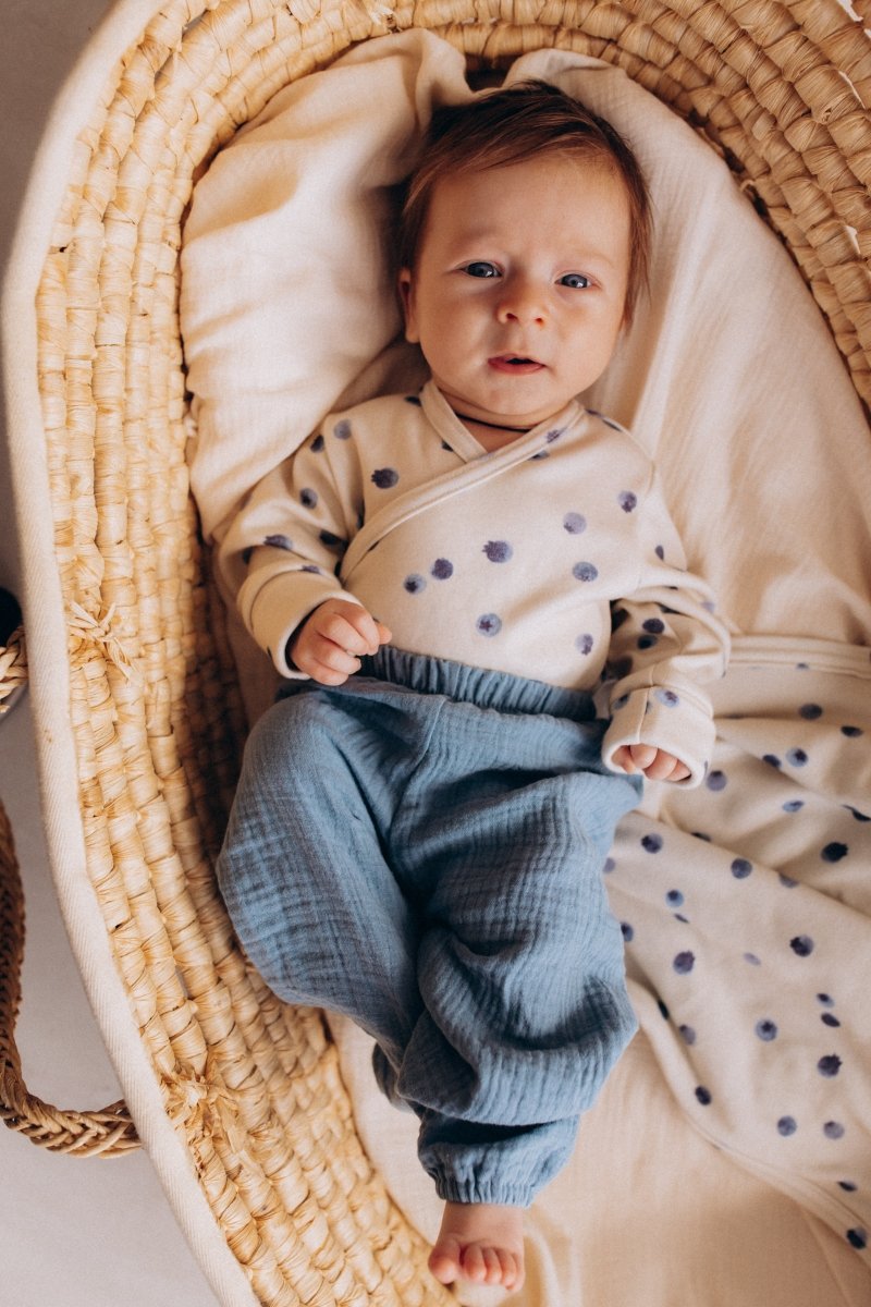 Musselinhose für Babies in 3 Farben - The Baltic Shop