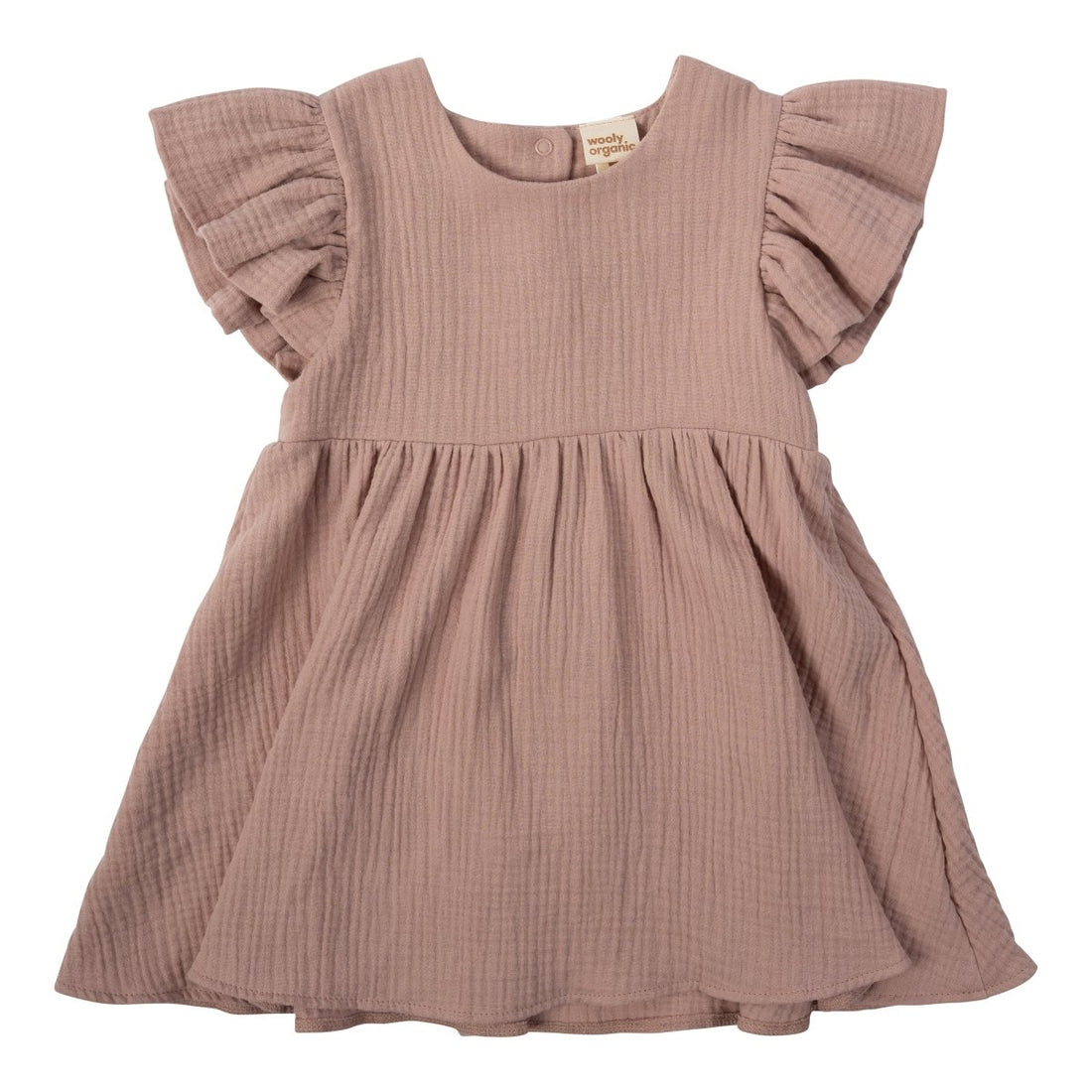 Musselinkleid aus Bio Baumwolle in 2 Farben - The Baltic Shop