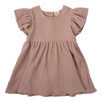 Musselinkleid aus Bio Baumwolle in 2 Farben - The Baltic Shop