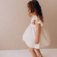 Musselinkleid aus Bio Baumwolle in 2 Farben - The Baltic Shop