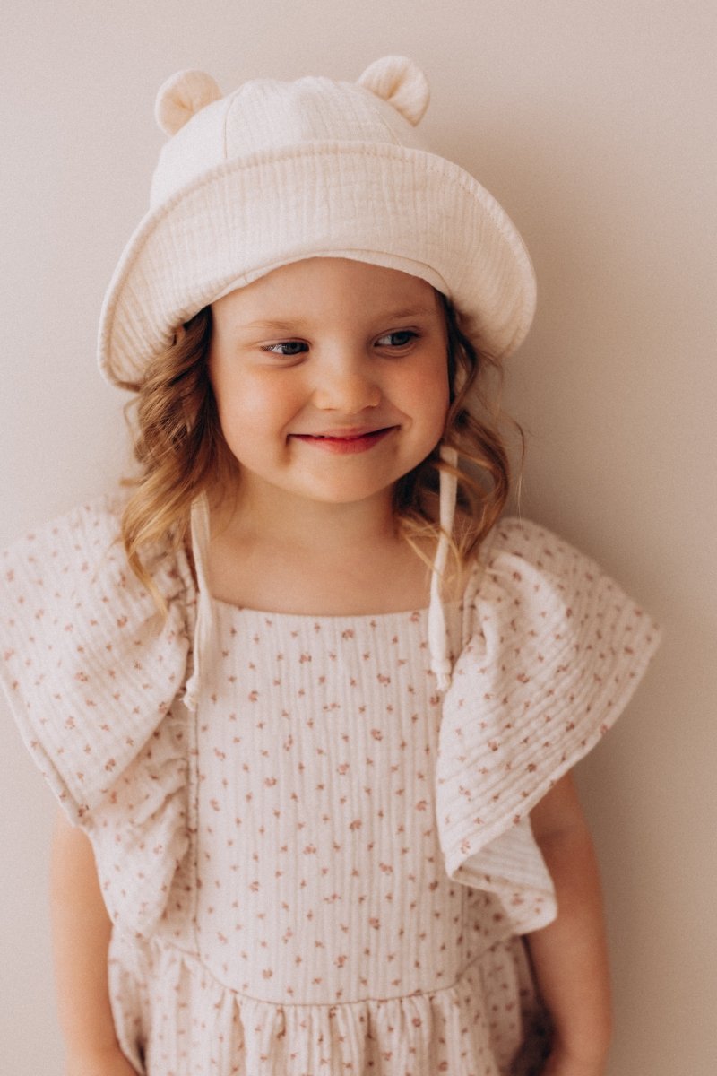 Musselinkleid aus Bio Baumwolle in 2 Farben - The Baltic Shop