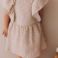 Musselinkleid aus Bio Baumwolle in 2 Farben - The Baltic Shop