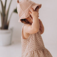 Musselintop mit Rüschen aus Bio Baumwolle in 2 Farben - The Baltic Shop