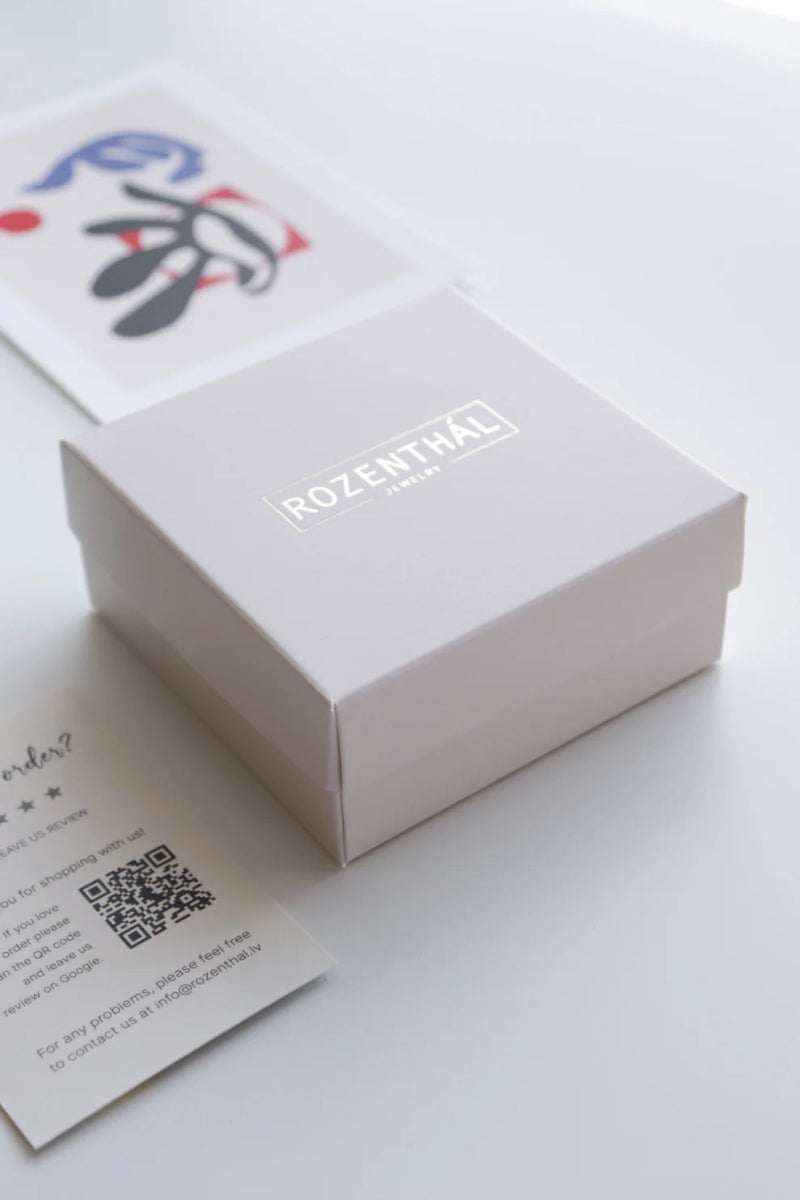 Ohrringe "Flow" aus Porzellan - The Baltic Shop