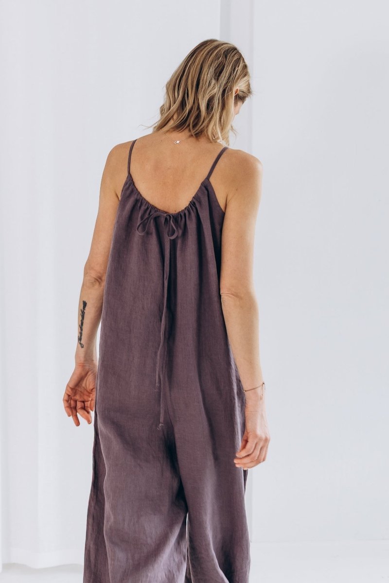 Overall aus leichten Leinen "Paula" - The Baltic Shop