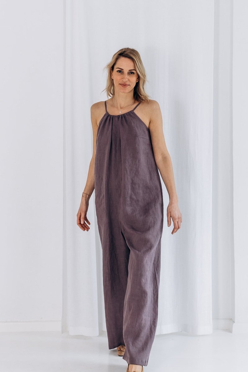 Overall aus leichten Leinen "Paula" - The Baltic Shop