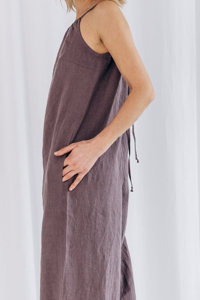 Overall aus leichten Leinen "Paula" - The Baltic Shop