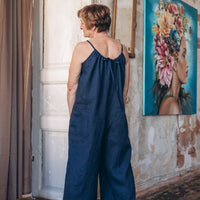 Overall aus leichten Leinen "Paula" - The Baltic Shop