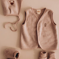 Pixie-Mütze aus Bio-Baumwollfleece - The Baltic Shop