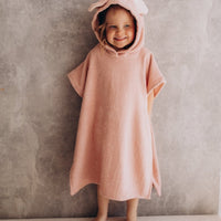 Poncho Badetuch mit Mausohren in 3 Farben - The Baltic Shop