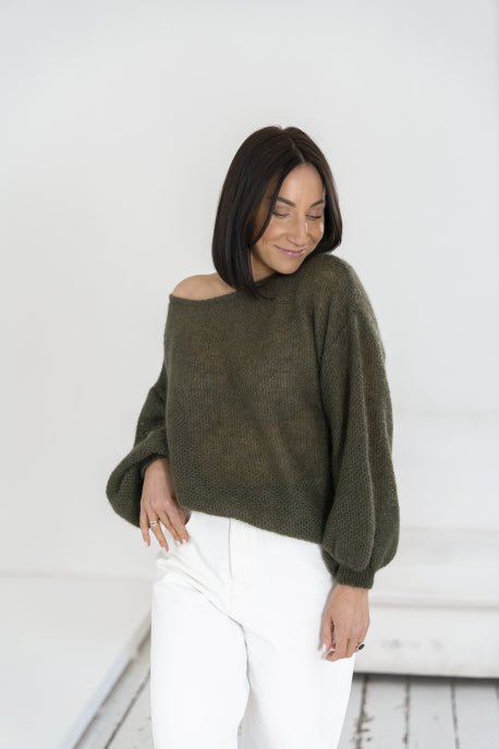 Pullover aus Kid Mohair & Seide - The Baltic Shop