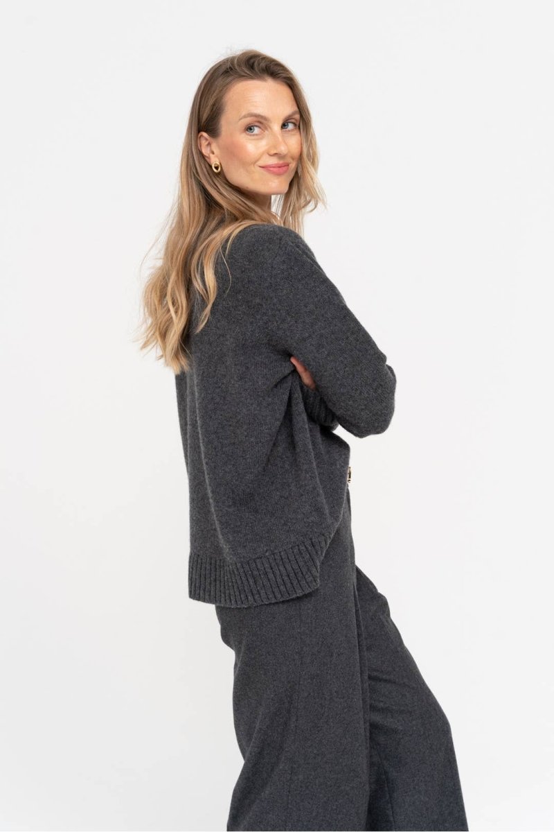 PULLOVER 'MALMO' aus Merinowolle und Cashmere - The Baltic Shop