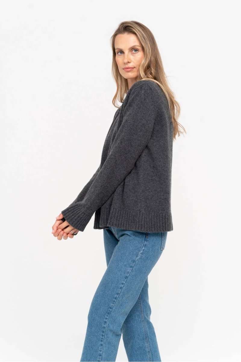 PULLOVER 'MALMO' aus Merinowolle und Cashmere - The Baltic Shop