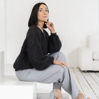 Pullover mit Puffärmel - The Baltic Shop