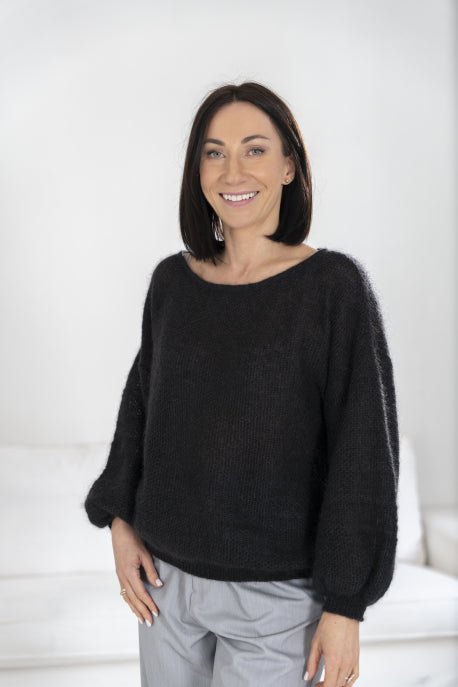 Pullover mit Puffärmel - The Baltic Shop