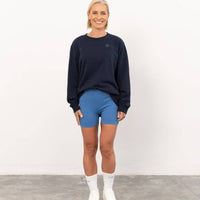 Pullover 'RUN THE WORLD' aus hochwertiger Baumwolljersey - The Baltic Shop