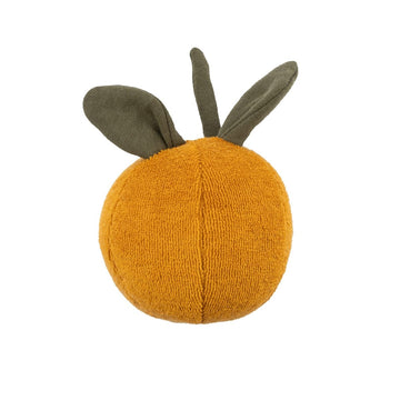 Rassel - Orange aus Bio Baumwolle - The Baltic Shop