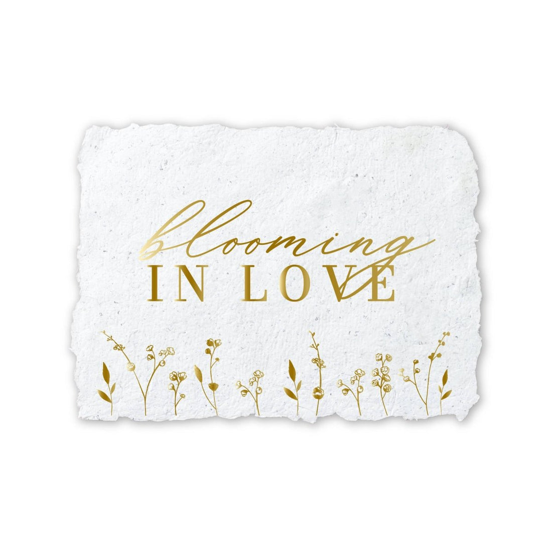 Samen - Grußkarte "Blühende Liebe" - The Baltic Shop