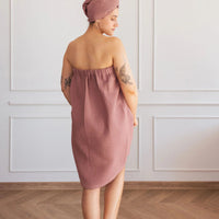 Saunakleid aus 100% Baumwolle in 4 Farben - The Baltic Shop