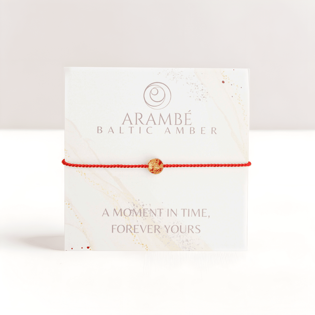 Scharlachrotes Blatt Armband - The Baltic Shop