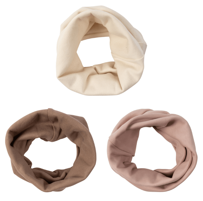 Schlauchschal in 3 Farben aus Biobaumwolle - The Baltic Shop